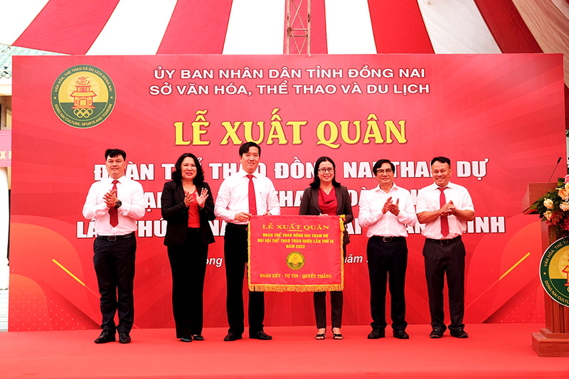 Đồng Nai xuất quân tham dự Đại hội Thể thao toàn quốc lần thứ IX năm 2022 tại Quảng Ninh